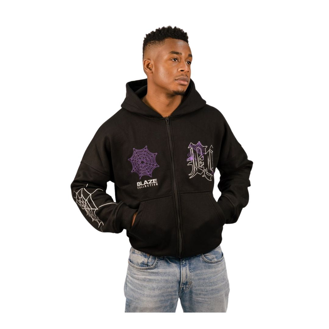 SPIDER ZIP HOODIE