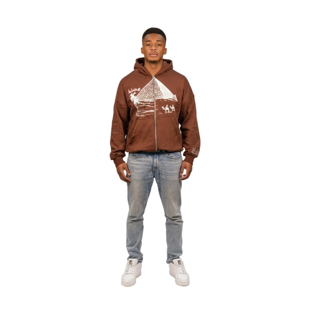 ETERNAL DESERT ZIP HOODIE